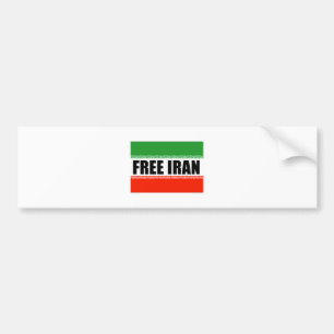 DER FREIE IRAN AUTOAUFKLEBER