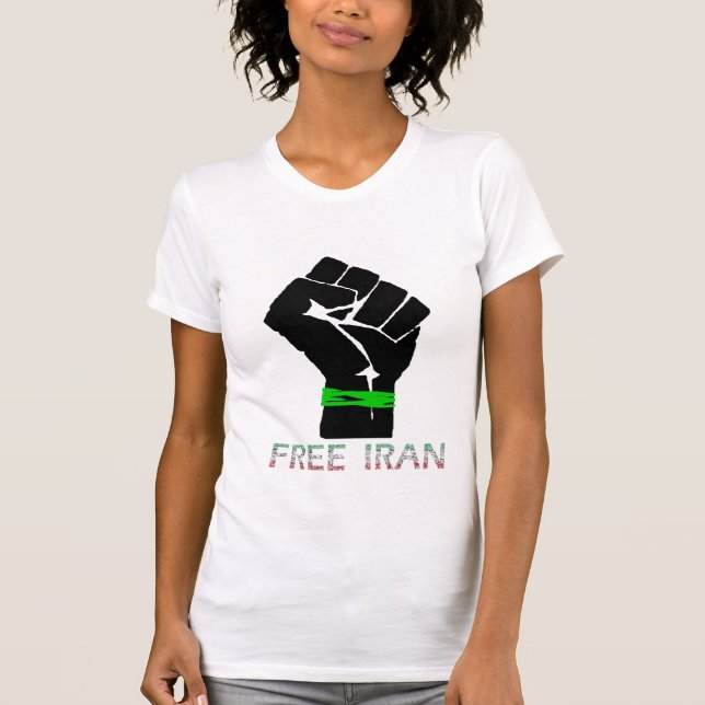 Der freie Iran T-Shirt (Vorderseite)