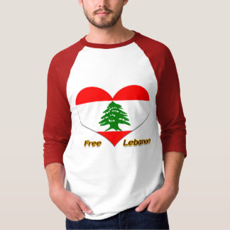 Der freie Libanon T-Shirt