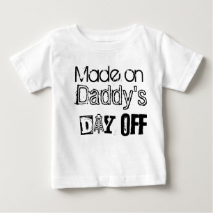 Der freie Tag des Vatis Baby T-shirt