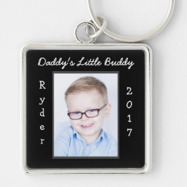 Der Freund-Foto-Schlüsselanhänger des Vatis Schlüsselanhänger