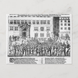 Der Frieden von Nürnberg, 25. September 1649 Postkarte