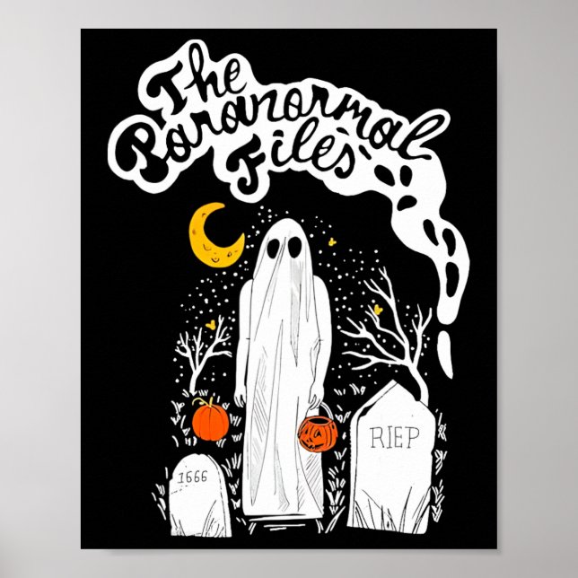 Der Friedhof für paranormale Dateien Poster (Vorne)