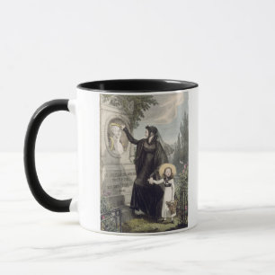 Der Friedhof von Pere Lachaise, gedruckt von Tasse