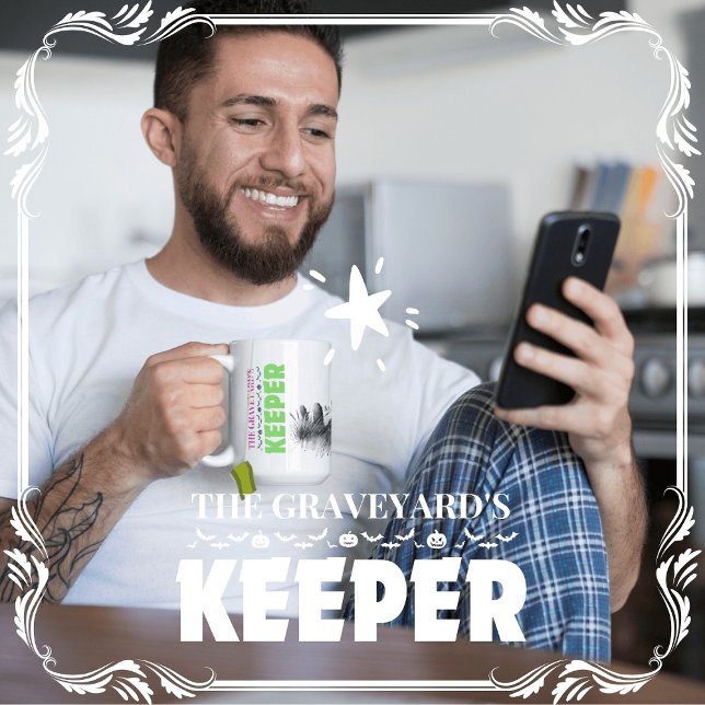 Der Friedhofswächter Kaffeetasse (The Graveyard's Keeper cover from The Beekeeper Store)