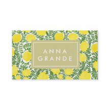 Der frische Zitronenbaum