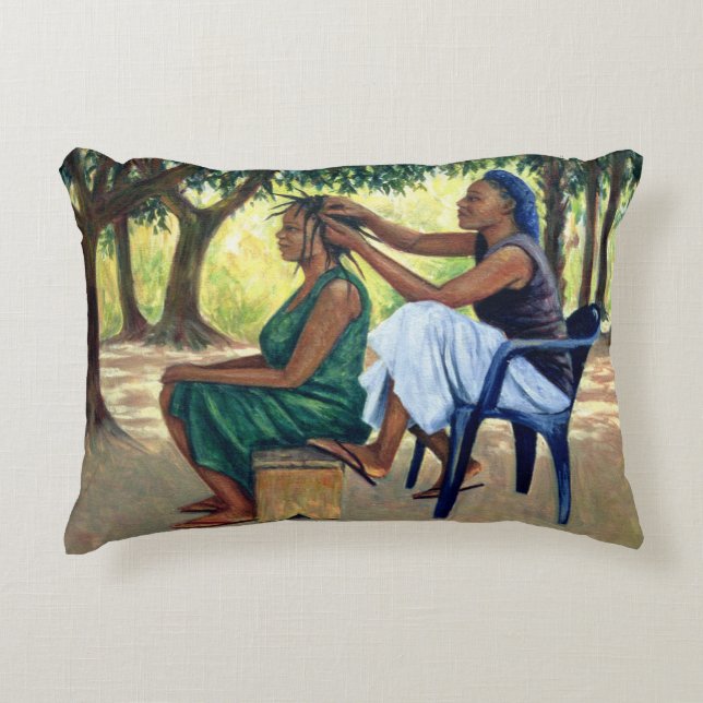 Der Friseur 2001 Dekokissen (Vorderseite)