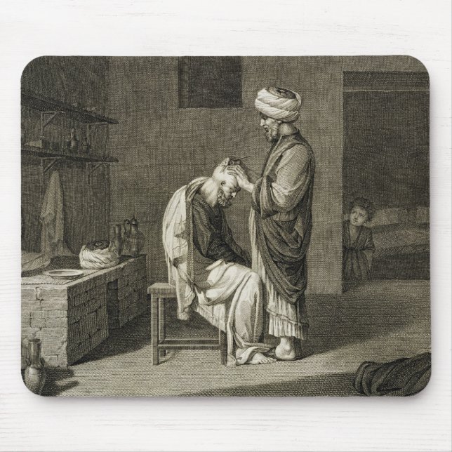 Der Friseur, den Künsten von des Volumen-II und Mousepad (Vorne)