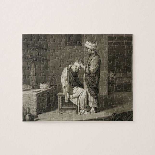 Der Friseur, den Künsten von des Volumen-II und Puzzle (Horizontal)