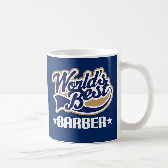 Der Friseur-Geschenk-Ideen-Tasse der Welt beste Kaffeetasse (Rechts)