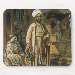 Der Friseur, "von der Andenken von Kairo", 1862 Mousepad