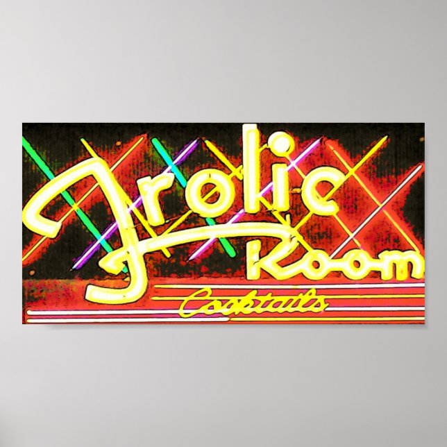 Der "Frolic Room" - Poster (Vorne)