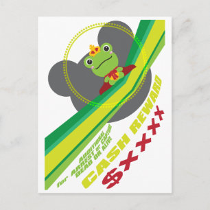 Der Frosch, der keinem Prinzen passte Postkarte