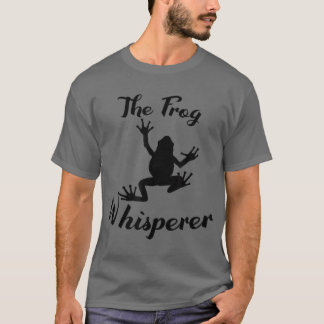 Der Frosch flüstert zu den lustigen Froschtieren T-Shirt