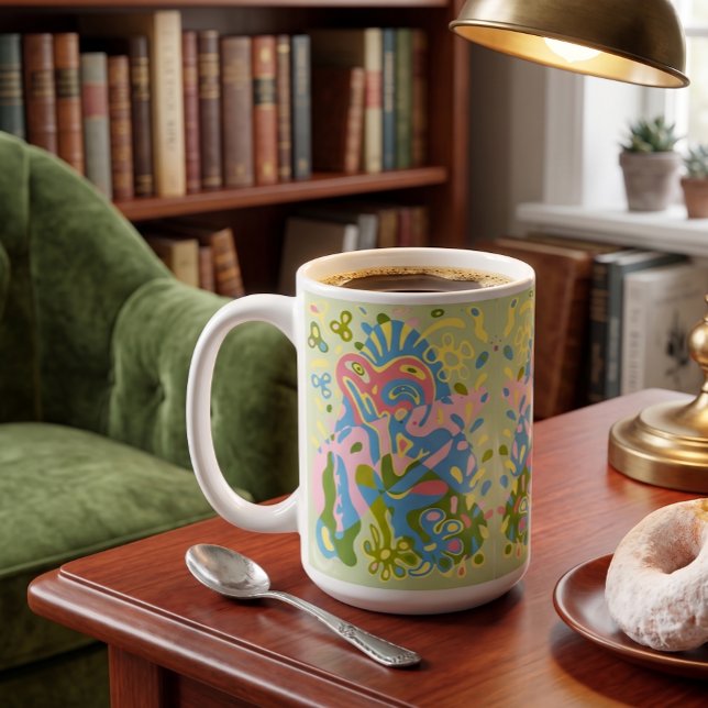 Der Frosch Kaffeetasse (Von Creator hochgeladen)