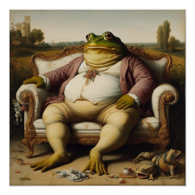 Der Frosch Poster (Vorderseite)