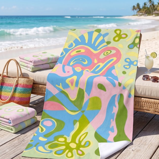Der Frosch Strandtuch (Von Creator hochgeladen)
