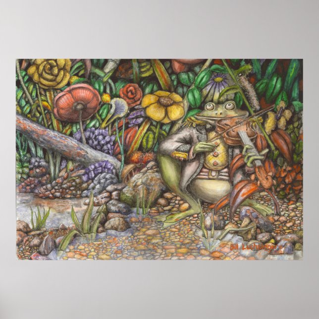 Der Frosch und die Fiddle - Poster (Vorne)