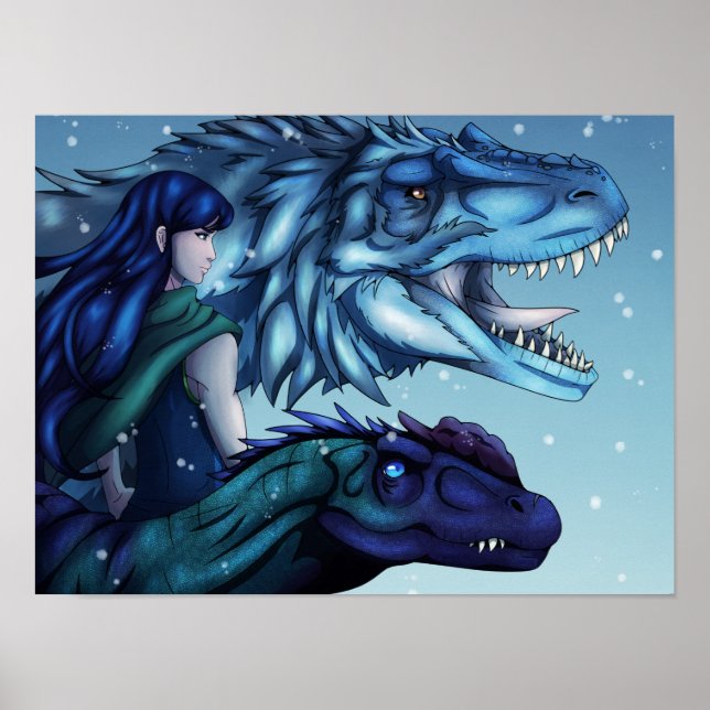 Der Frostmagier und ihre Wächter Poster (Vorne)