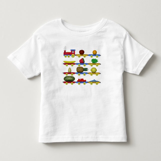 Der Frucht-Zug Kleinkind T-shirt (Vorderseite)