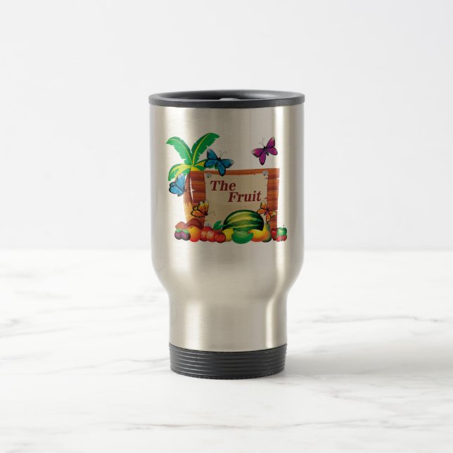 Der Fruchttumbler Reisebecher (Mittel)