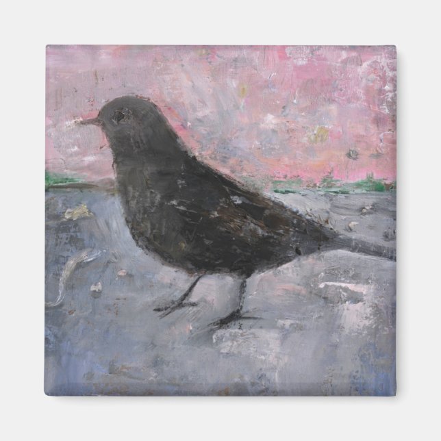 Der frühe Vogel 2008 Magnet (Vorne)