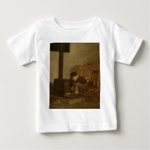 Der frühe Wissenschaftler - Eastman Johnson Baby T-shirt
