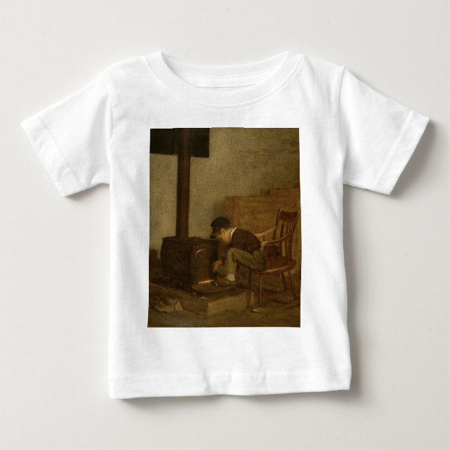 Der frühe Wissenschaftler - Eastman Johnson Baby T-shirt (Vorderseite)