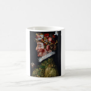 Der Frühling, Arcimboldo Kaffeetasse