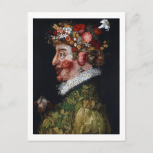 Der Frühling, Arcimboldo Postkarte
