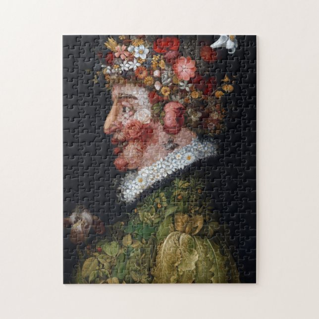 Der Frühling, Arcimboldo Puzzle (Vertikal)
