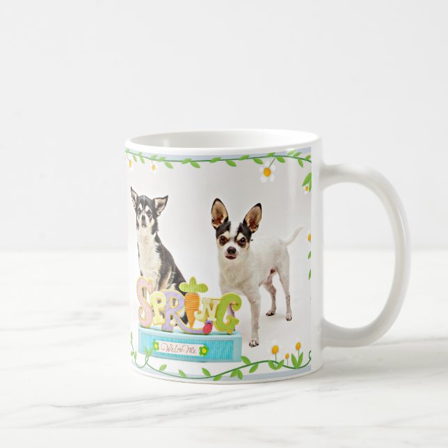 Der Frühling Chihuahuas Tasse (Rechts)