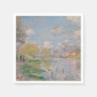 Der Frühling der Seine durch Monet Impressionist