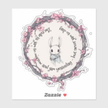 Der Frühling eines Hasen im Kirschbronzern-Grove