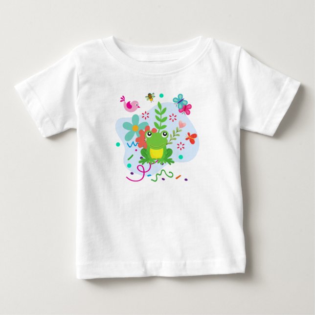 Der Frühling im Garten Baby T-shirt (Vorderseite)
