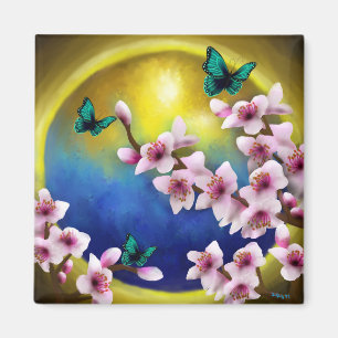 Der Frühling im Magnet des Himmels