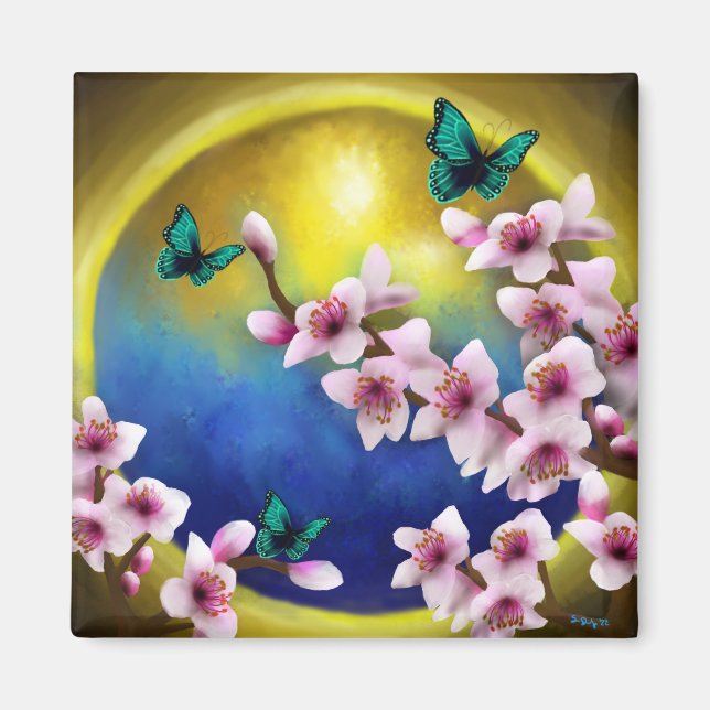 Der Frühling im Magnet des Himmels (Vorne)