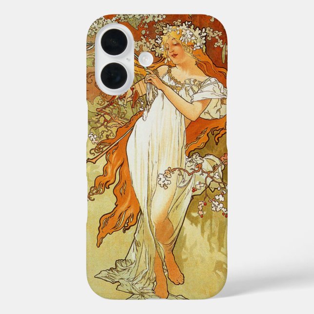 Der Frühling Inspiriert Jugendstil Case-Mate iPhone Hülle (Rückseite)