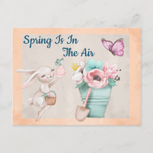 Der Frühling liegt in der Luft Postkarte