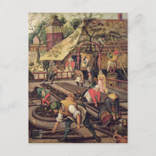 Der Frühling Postkarte