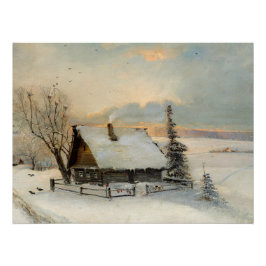 Der Frühlingsbeginn | Alexei Savrasov Poster