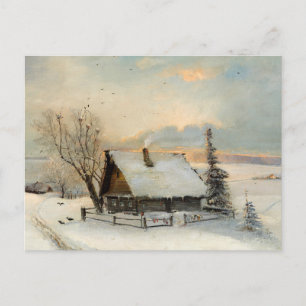 Der Frühlingsbeginn   Alexei Savrasov Postkarte