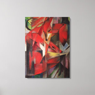 Der Fuchs, 1913 Leinwanddruck