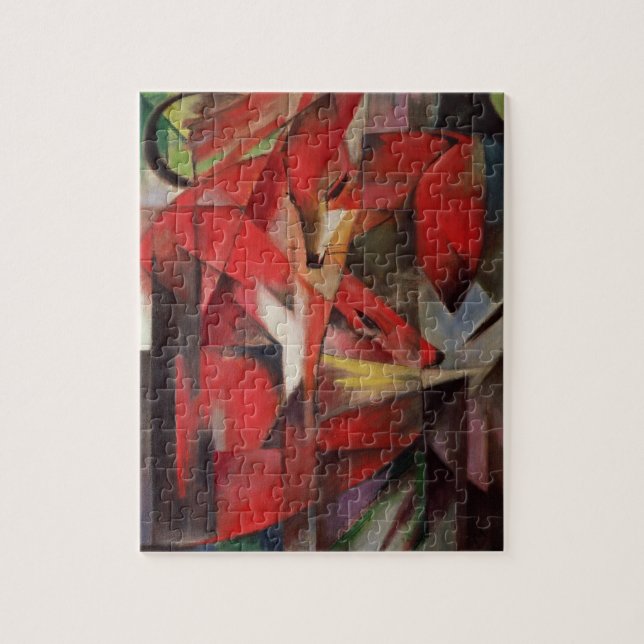 Der Fuchs, 1913 Puzzle (Vertikal)