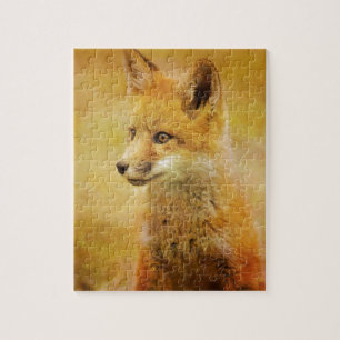 Der Fuchs im Wald Puzzle