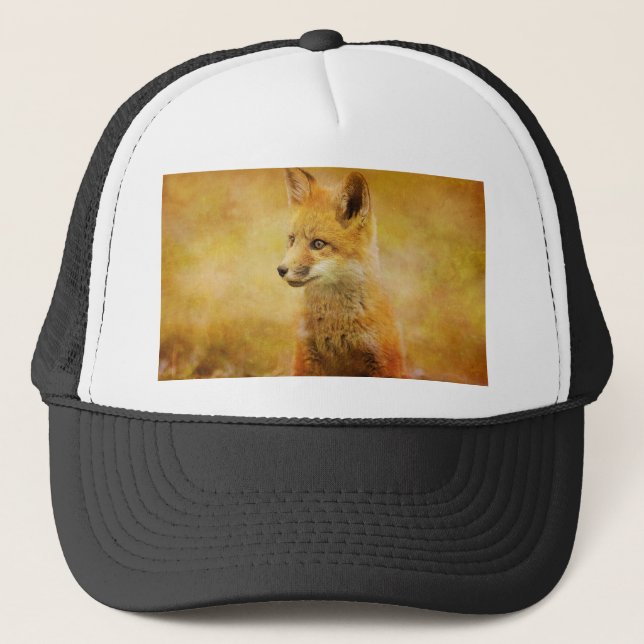 Der Fuchs im Wald Truckerkappe (Vorderseite)