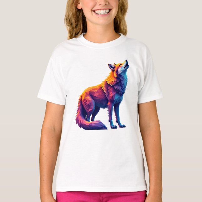 Der Fuchs in der Zukunft T-Shirt (Vorderseite)