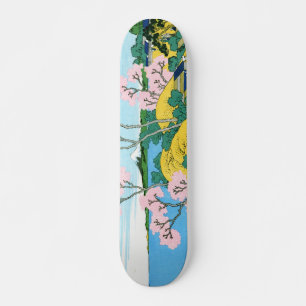 Der Fuji aus Gotenyama in Shinagawa Hokusai ukiyo Skateboard