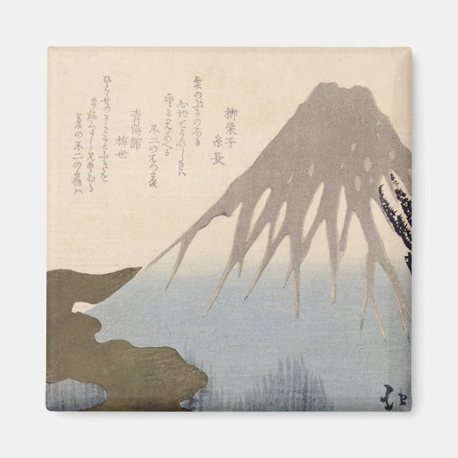 Der Fuji unter dem Schnee Magnet (Vorne)