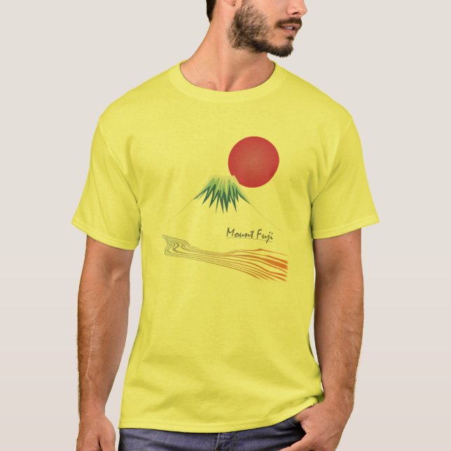 Der Fujisan (Fujisan) T-Shirt (Vorderseite)